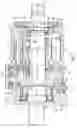 Fig. 04 - Hydrostatic piston machine with two hydraulic circuits