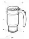 Fig. 02 - BEVERAGE PRESS MUG WITH STORAGE CONTAINER