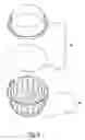 Fig. 03 - Structure of tea ball