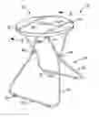 Fig. 01 - Table with a foldable tabletop