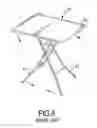 Fig. 07 - Table with a foldable tabletop