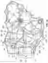 Fig. 12 - Water-cooled internal combustion engine