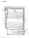 Fig. 05 - Dishwasher having a door passage through which steam flows