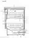 Fig. 06 - Dishwasher having a door passage through which steam flows