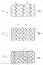 Fig. 03 - Tire tread with elements in relief having incisions and holes