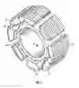 Fig. 08 - Self centralizing non-rotational slip and cone system for downhole tools