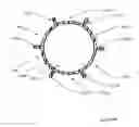 Fig. 44 - High performance support-separators for communications cable supporting low voltage and wireless fidelity applications and providing conductive shielding for alien crosstalk