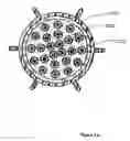 Fig. 46 - High performance support-separators for communications cable supporting low voltage and wireless fidelity applications and providing conductive shielding for alien crosstalk