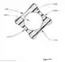Fig. 67 - High performance support-separators for communications cable supporting low voltage and wireless fidelity applications and providing conductive shielding for alien crosstalk