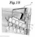 Fig. 20 - Method of determining completion of coin insertion and coin recovering device for automatic vending machine