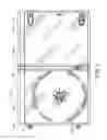 Fig. 03 - Injection molded case for optical storage discs