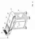 Fig. 03 - Device for sorting different materials with the aid of a conveyor belt and an electromagnetic actuator