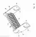 Fig. 09 - Device for sorting different materials with the aid of a conveyor belt and an electromagnetic actuator