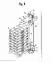 Fig. 04 - Tool box fastening device for fastening a tool box set to a vertical wall