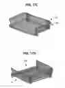 Fig. 15 - NESTABLE AND STACKABLE DOCUMENT STORAGE TRAYS