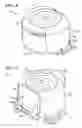 Fig. 11 - Closure with deformed wall retention of lid hinge shaft