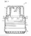Fig. 08 - Closure with deflectable finger for retention of lid hinge shaft