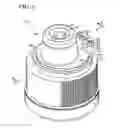 Fig. 09 - Closure with deflectable finger for retention of lid hinge shaft