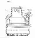 Fig. 10 - Closure with deflectable finger for retention of lid hinge shaft