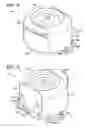 Fig. 11 - Closure with flap for retaining a lid hinge shaft