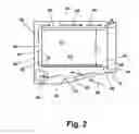 Fig. 03 - Microwave oven having a door ventilation system