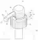 Fig. 01 - Anti-foreign object structure for a liquid container pump