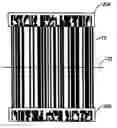 Fig. 01 - Double-sided bar code doubling as a single bar code