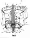 Fig. 02 - Food processor with inside mounted cover-retaining means