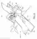 Fig. 13 - Kite with releasable accessory, and release mechanism