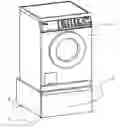 Fig. 01 - Pedestal stand for a laundry treatment machine