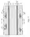 Fig. 02 - Device having an array of embedded capacitors for power delivery and decoupling of high speed input/output circuitry of an integrated circuit