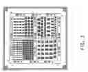Fig. 04 - Device having an array of embedded capacitors for power delivery and decoupling of high speed input/output circuitry of an integrated circuit