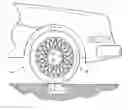 Fig. 01 - Rotatable hubcap assembly with audio generating device