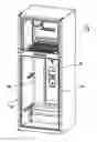 Fig. 01 - Mounting arrangement for the internal dividing elements of refrigerators and freezers