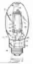 Fig. 02 - Metal halide arc discharge lamp