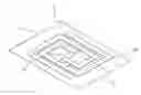 Fig. 01 - Antenna structure for the radio frequency identification tag