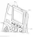 Fig. 01 - Communication terminal with movable display