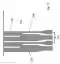 Fig. 24 - Thermal printing head with two-dimensional array of resistive heating elements, and method for printing using same