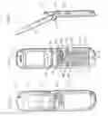 Fig. 02 - Folding mobile communication terminal