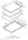 Fig. 06 - Liquid crystal display with frame stopper blocking liquid crystal panel