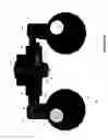 Fig. 03 - Locking inter-pupillary distance and convergence adjustment mechanism