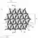 Fig. 01 - Metallized cube corner retroreflective sheeting having a high measured daytime luminance factor