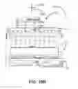 Fig. 131 - Electrical contacts connecting storage magazine to docking station in a data storage library having non male/female-type pin-engaging-pad cooperation