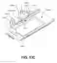 Fig. 181 - Electrical contacts connecting storage magazine to docking station in a data storage library having non male/female-type pin-engaging-pad cooperation