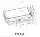 Fig. 183 - Electrical contacts connecting storage magazine to docking station in a data storage library having non male/female-type pin-engaging-pad cooperation
