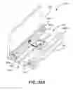 Fig. 94 - Electrical contacts connecting storage magazine to docking station in a data storage library having non male/female-type pin-engaging-pad cooperation