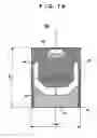 Fig. 20 - Negative pressure slider with groove