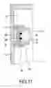 Fig. 12 - Assembly device for a sidelight light source module and liquid crystal panel
