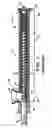 Fig. 02 - Extruder screw with mixing section