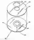 Fig. 01 - External optical disk stabilizer and method of use